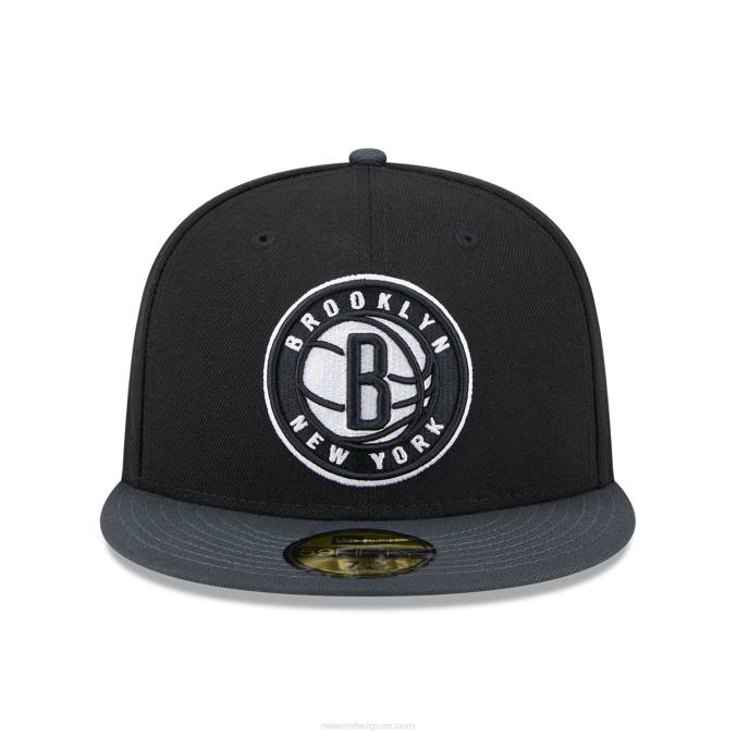 New Era Brooklyn Nets nba all star game zwarte 59fifty getailleerde pet BT24324