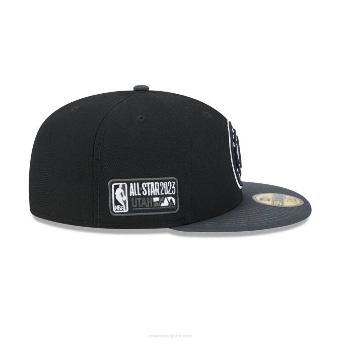 New Era Brooklyn Nets nba all star game zwarte 59fifty getailleerde pet BT24324