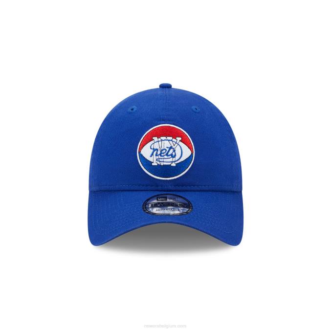 New Era Brooklyn Nets nba classic blue 9twenty verstelbare pet BT242239