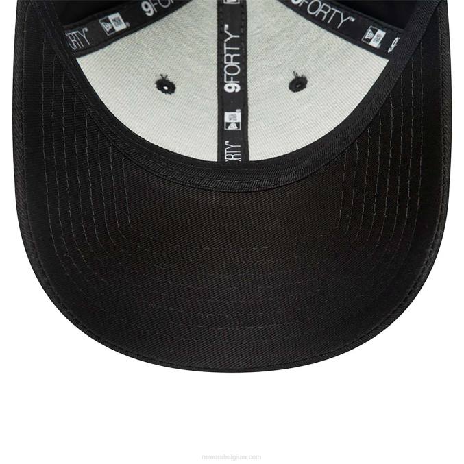 New Era Celtic FC zwart op zwart 9forty verstelbare pet BT241604