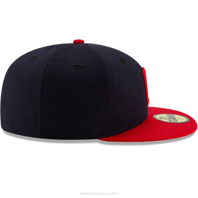 New Era Cleveland Guardians Authentic on Field Home Navy 59Fifty Cap BT24914