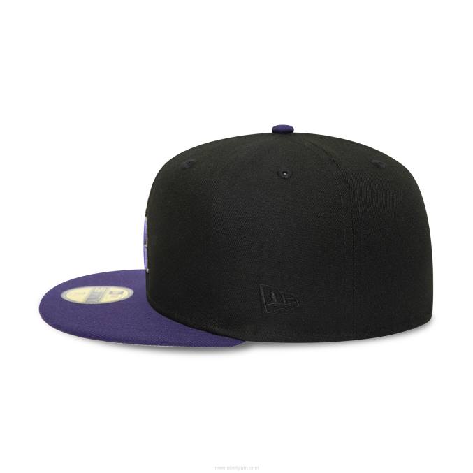 New Era Colorado Rockies 1995 zwarte 59fifty pet BT2429