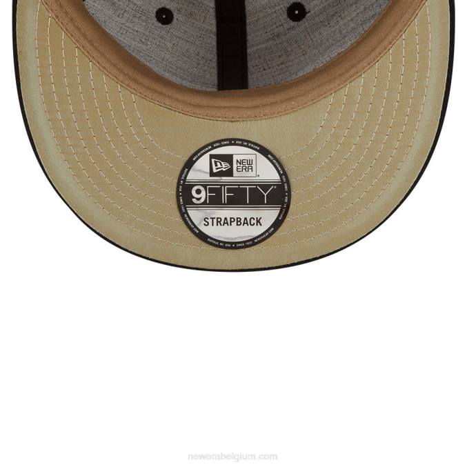 New Era Fear of God x homestead greys zwarte 9fifty strapback pet BT242141