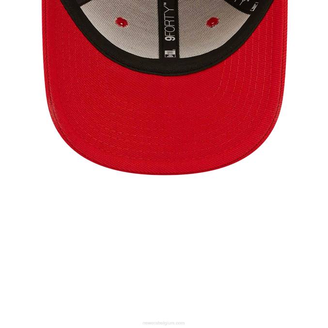 New Era Heritage script kind repreve rode 9forty verstelbare pet BT241809