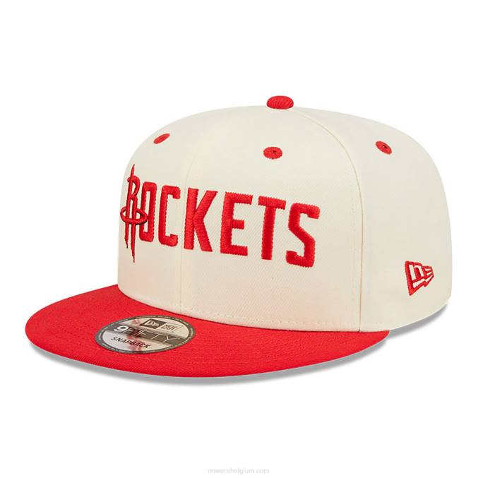 New Era Houston Rockets blend witte 9fifty snapback pet BT241940