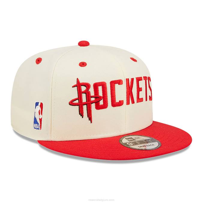 New Era Houston Rockets blend witte 9fifty snapback pet BT241940