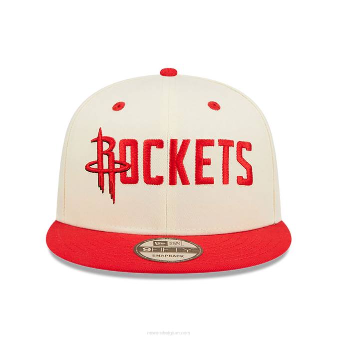 New Era Houston Rockets blend witte 9fifty snapback pet BT241940