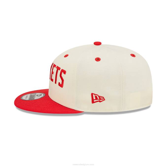 New Era Houston Rockets blend witte 9fifty snapback pet BT241940