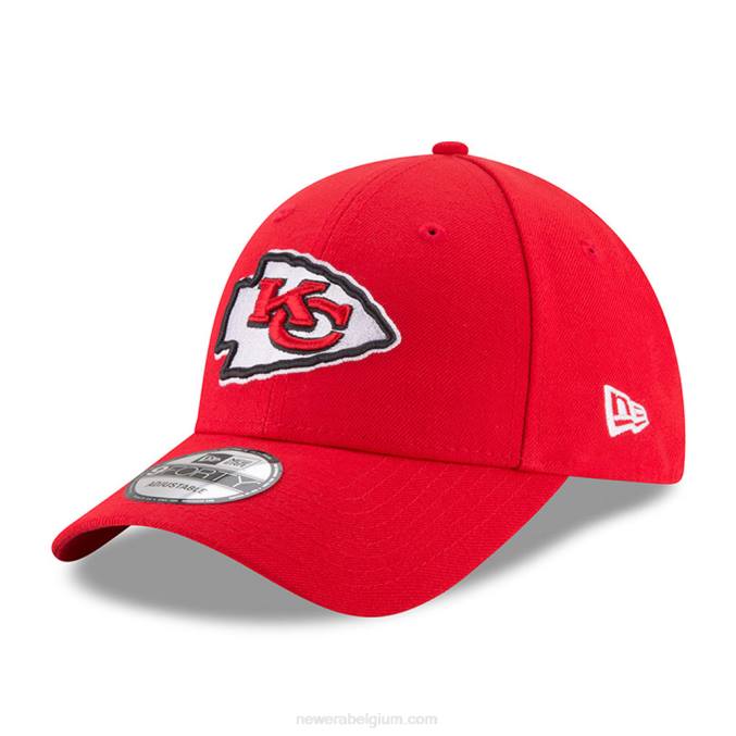 New Era Kansas City Chiefs de League Red 9Forty Cap BT241611