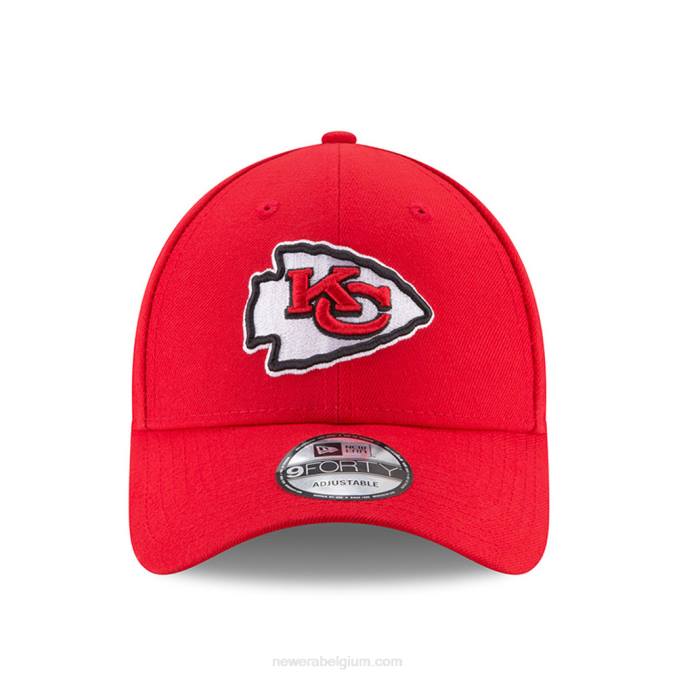 New Era Kansas City Chiefs de League Red 9Forty Cap BT241611
