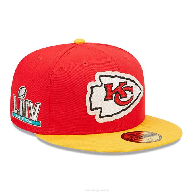 New Era Kansas City Chiefs ne letterman rode 59fifty pet BT24406