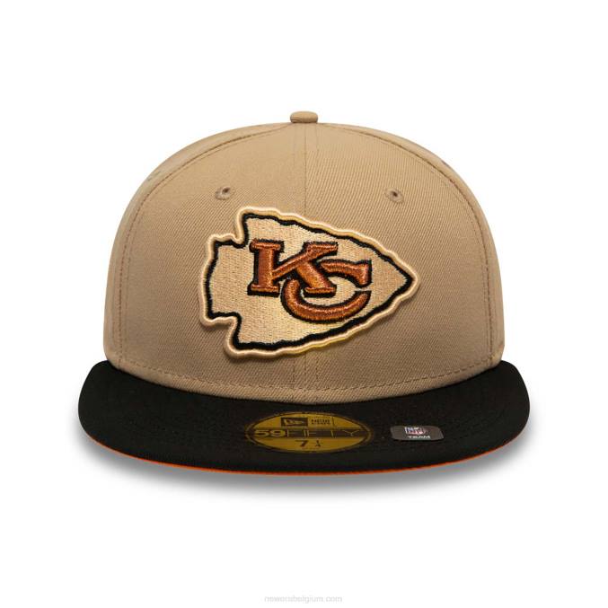 New Era Kansas City Chiefs team spotlight bruine 59fifty pet BT241220