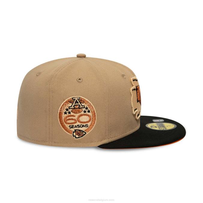 New Era Kansas City Chiefs team spotlight bruine 59fifty pet BT241220