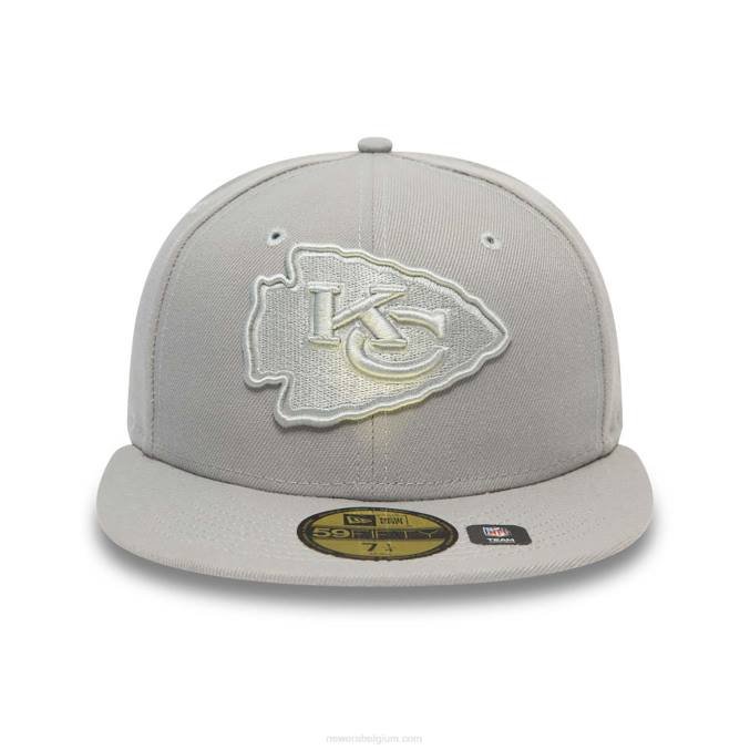 New Era Kansas City Chiefs team spotlight grijs 59fifty getailleerde pet BT241102