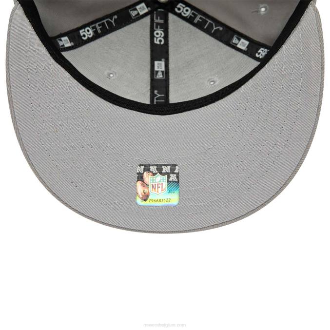 New Era Kansas City Chiefs team spotlight grijs 59fifty getailleerde pet BT241102