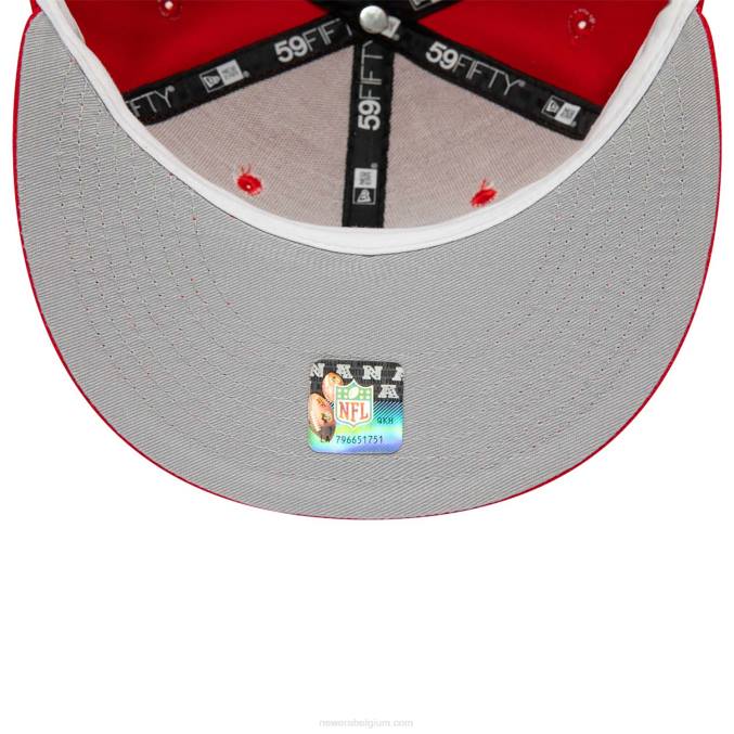 New Era Kansas City Chiefs team spotlight rode 59fifty pet BT241161