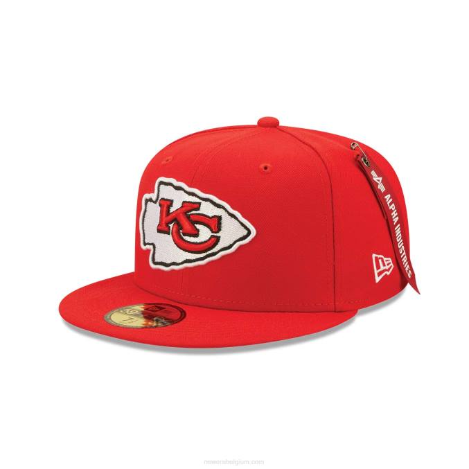 New Era Kansas City Chiefs x Alpha Industries rode 59fifty pet BT24486