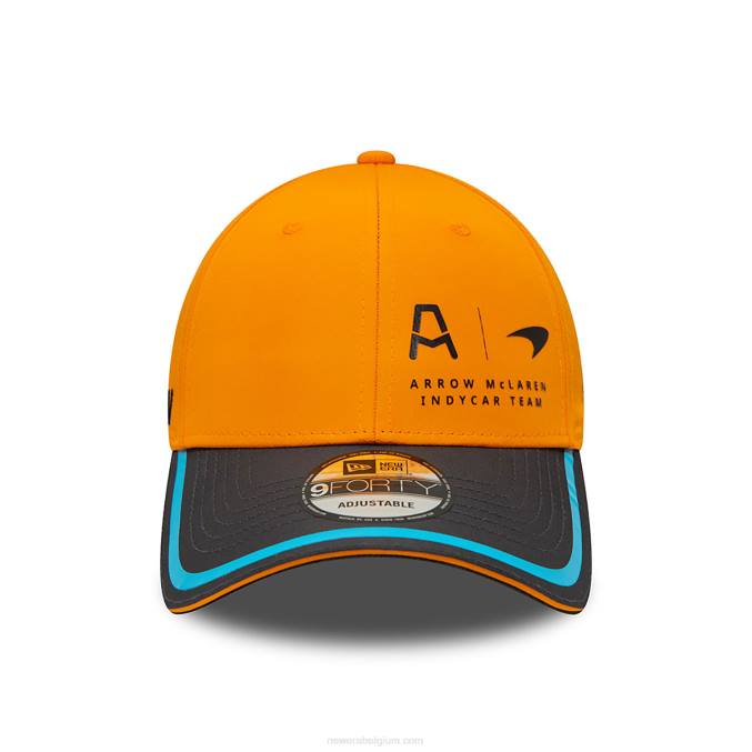 New Era McLaren indycar team oranje 9forty verstelbare pet BT241727