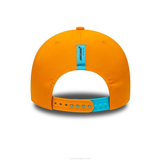 New Era McLaren indycar team oranje 9forty verstelbare pet BT241727