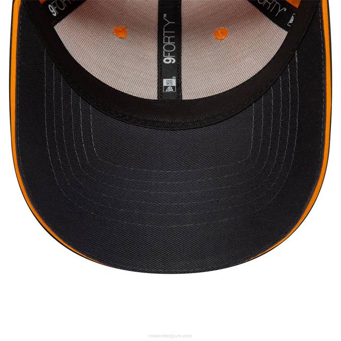 New Era McLaren indycar team oranje 9forty verstelbare pet BT241727