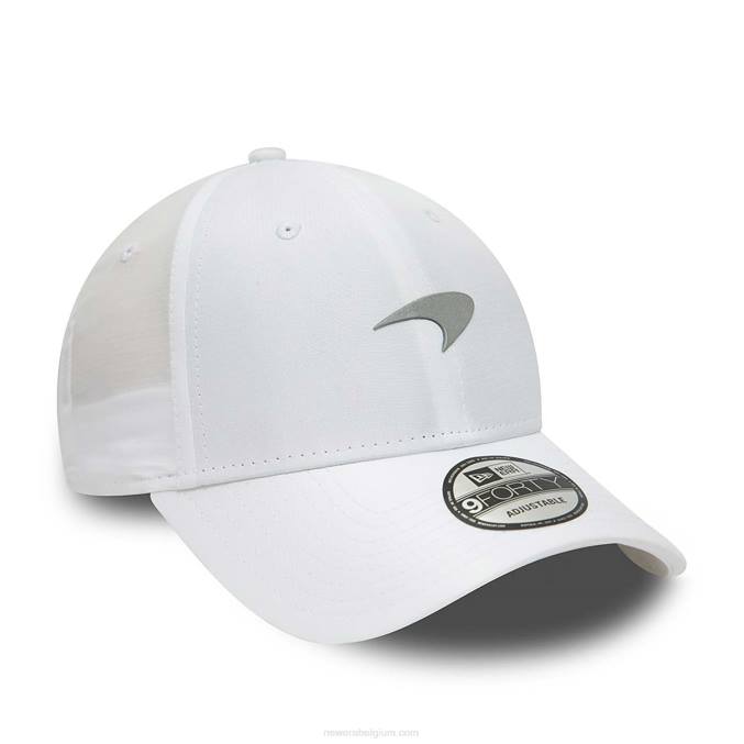 New Era McLaren race witte 9forty verstelbare pet BT241683