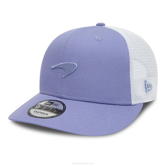 New Era McLaren racing pastel paarse 9fifty snapback pet BT241966