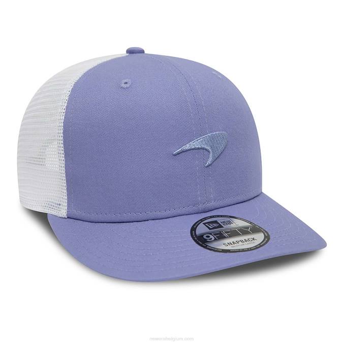 New Era McLaren racing pastel paarse 9fifty snapback pet BT241966