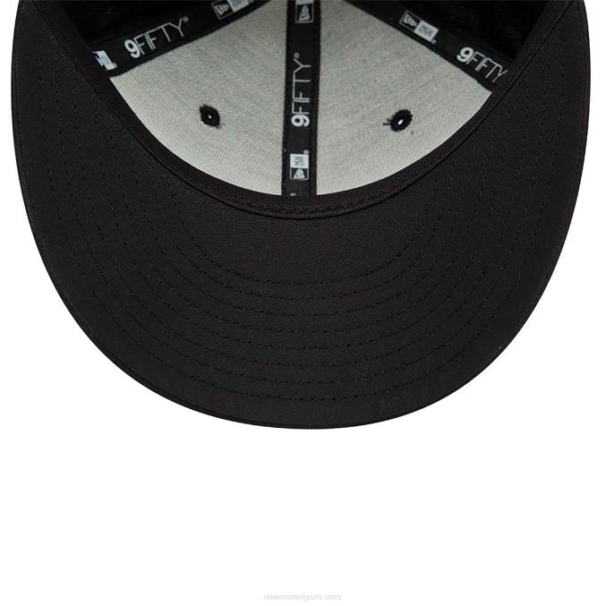 New Era McLaren racing zwarte 9fifty snapback pet BT241938