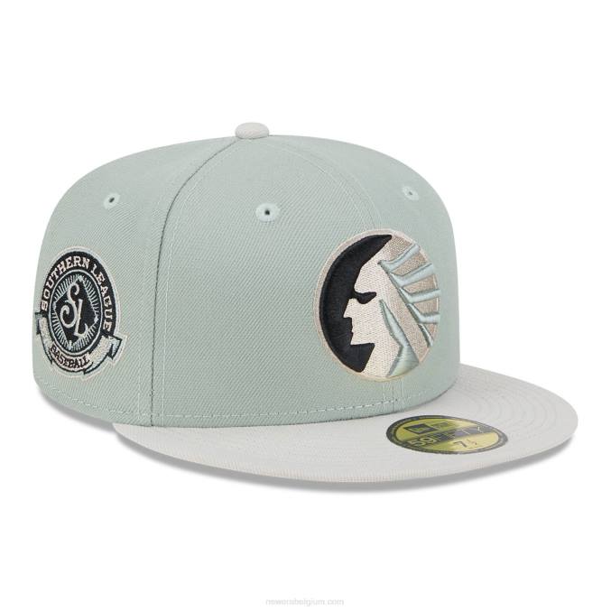 New Era Memphis Chick Hometown Roots Green 59Fifty getailleerde pet BT24192
