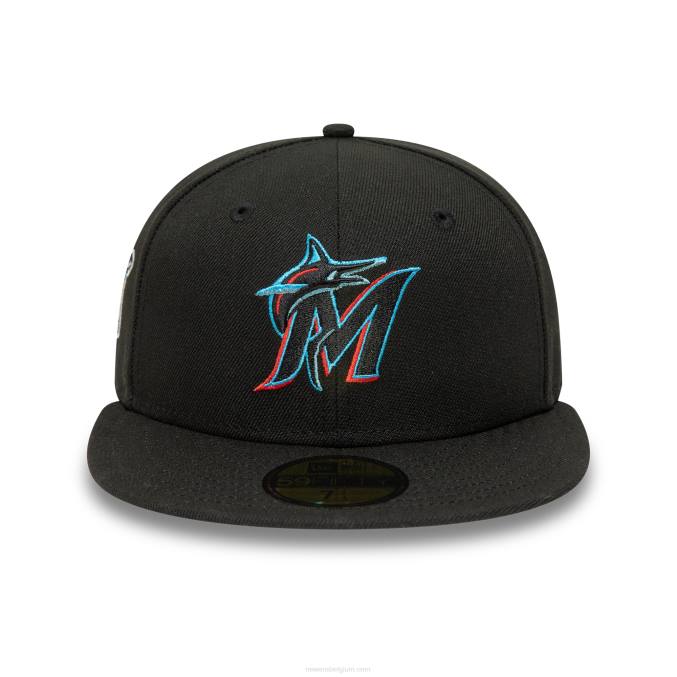 New Era Miami Marlins 25th Anniversary zwarte 59fifty pet BT2480