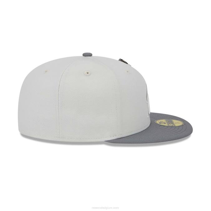 New Era Miami Marlins Outer Space Grey 59fifty getailleerde pet BT24318