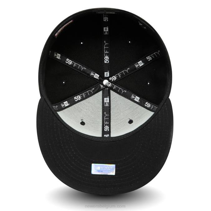 New Era Miami Marlins authentiek op veldspel zwarte 59fifty cap BT24734