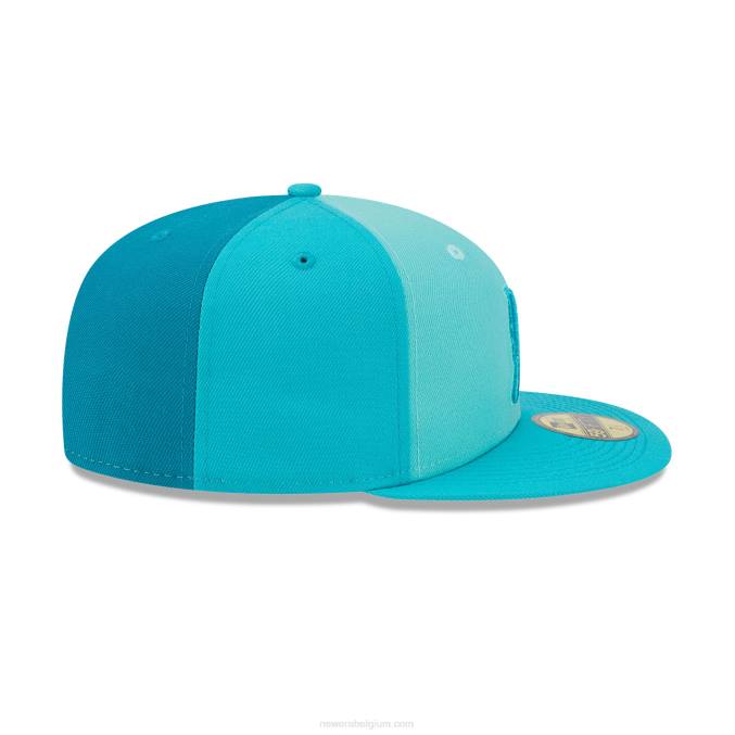 New Era Miami Marlins driekleurige teamblauwe 59fifty pet BT24857