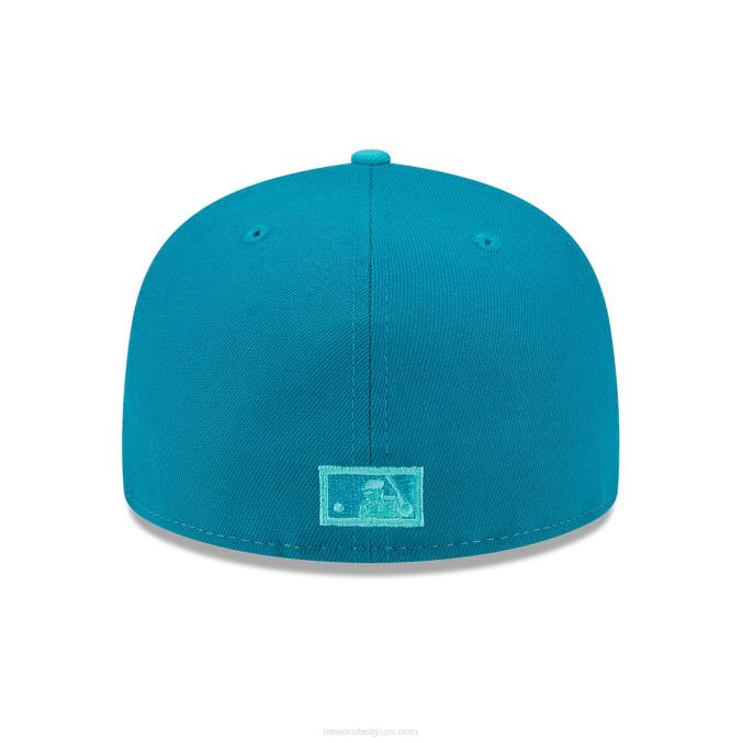 New Era Miami Marlins driekleurige teamblauwe 59fifty pet BT24857