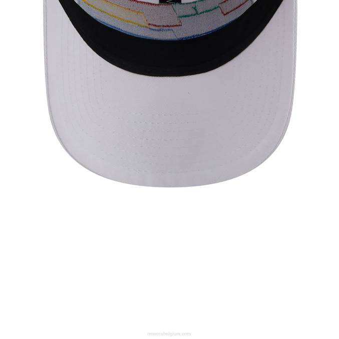 New Era Minnesota Timberwolves Authentics City Edition witte 9twenty verstelbare pet BT242234