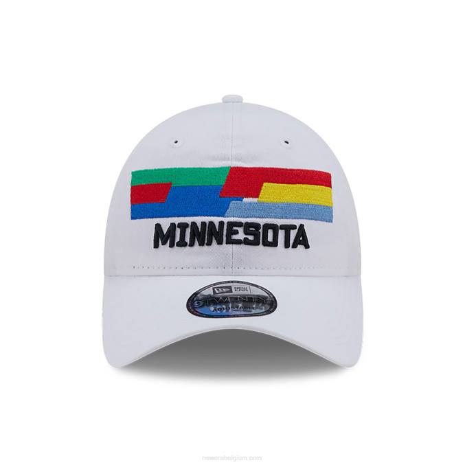 New Era Minnesota Timberwolves Authentics City Edition witte 9twenty verstelbare pet BT242234