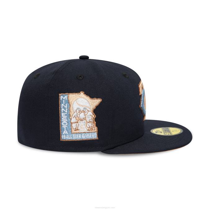 New Era Minnesota twins 1965 all star game navy 59fifty getailleerde pet BT24187