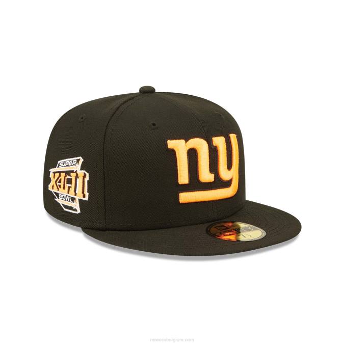 New Era New York Giants Summer Pop zwarte 59fifty pet BT24731