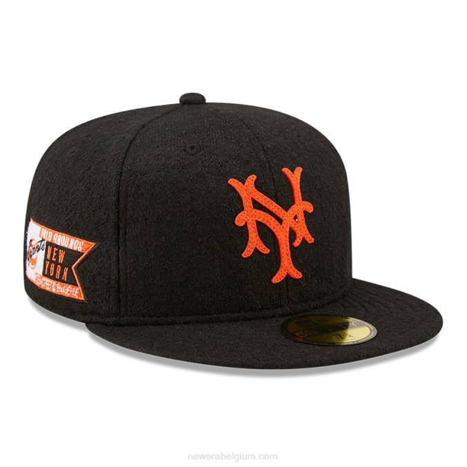 New Era New York Giants wollen zwarte 59fifty pet BT24902