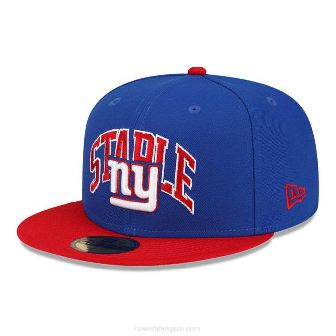 New Era New York Giants x Staple blauwe 59fifty pet BT241426