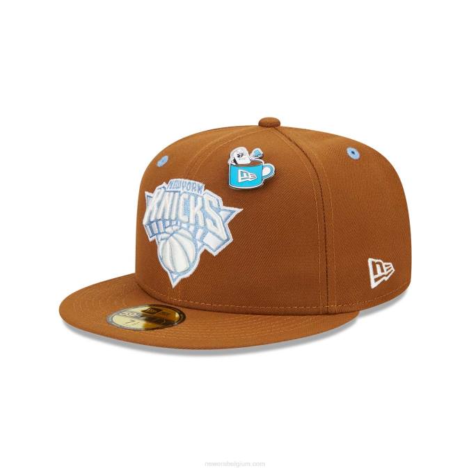 New Era New York Knicks Hot Cocoa 59fifty getailleerde pet BT241054