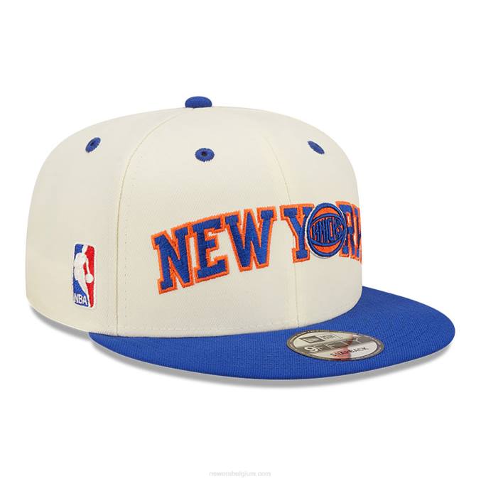 New Era New York Knicks blend witte 9fifty snapback pet BT242024