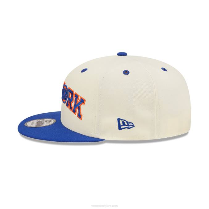 New Era New York Knicks blend witte 9fifty snapback pet BT242024