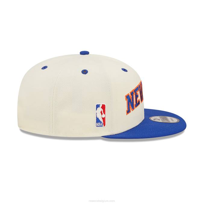 New Era New York Knicks blend witte 9fifty snapback pet BT242024