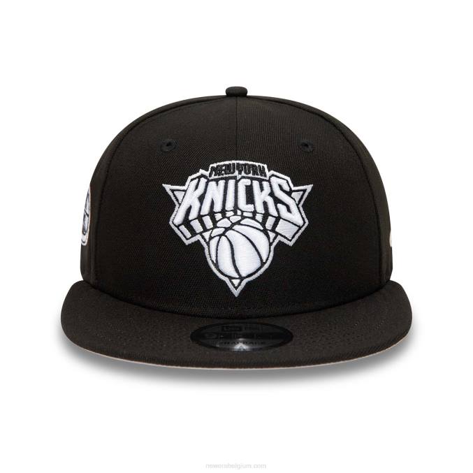 New Era New York Knicks zwarte 9fifty snapback pet BT242048
