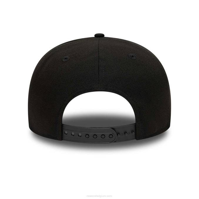 New Era New York Knicks zwarte 9fifty snapback pet BT242048