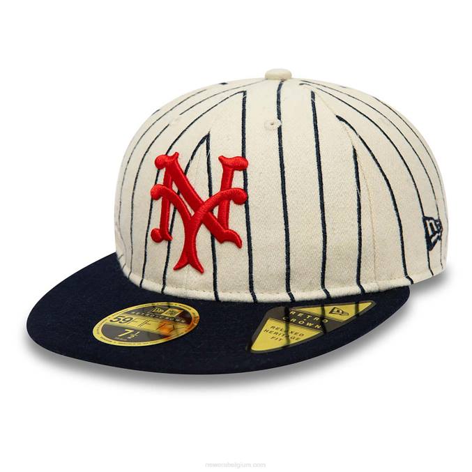 New Era New York Mets Cooperstown witte 59fifty pet BT24631