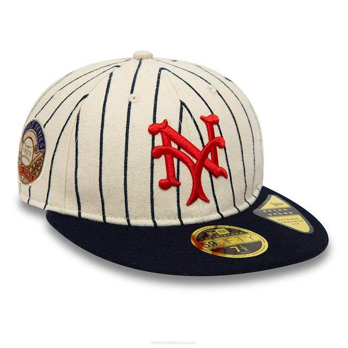 New Era New York Mets Cooperstown witte 59fifty pet BT24631
