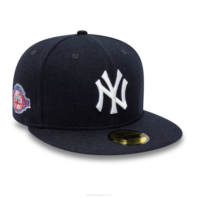 New Era New York Yankees Anniversary Wool Navy 59fifty fitted cap BT24206