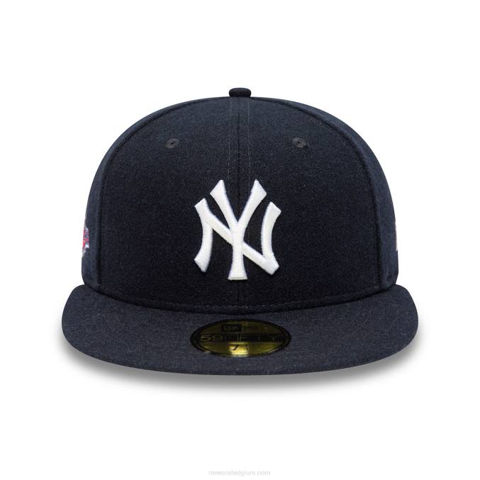 New Era New York Yankees Anniversary Wool Navy 59fifty fitted cap BT24206